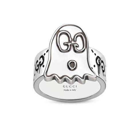 gucci ghost ring silver|Crushing on Gucci's new GucciGhost jewellery collection .